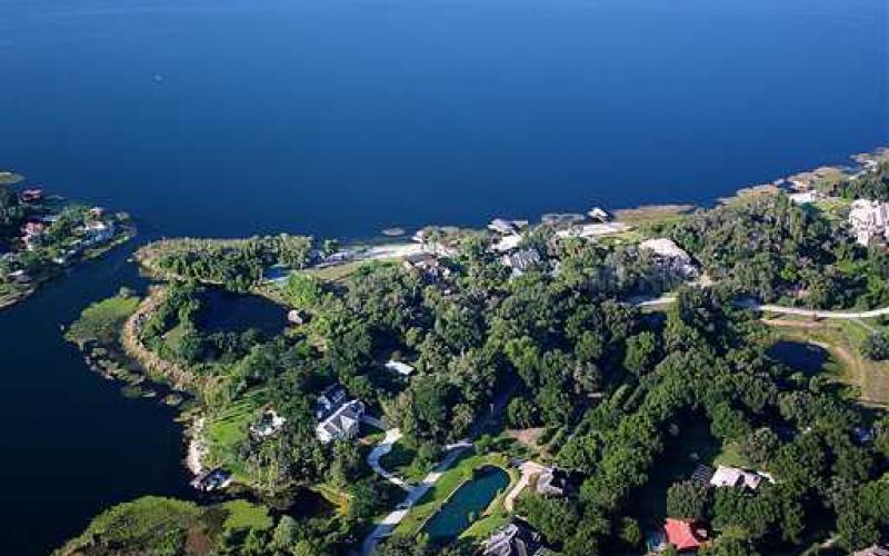 Lake Butler Front Southern Mansion Masters Realty